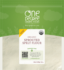 One Degree Organic Foods Organic Sprouted Spelt Flour